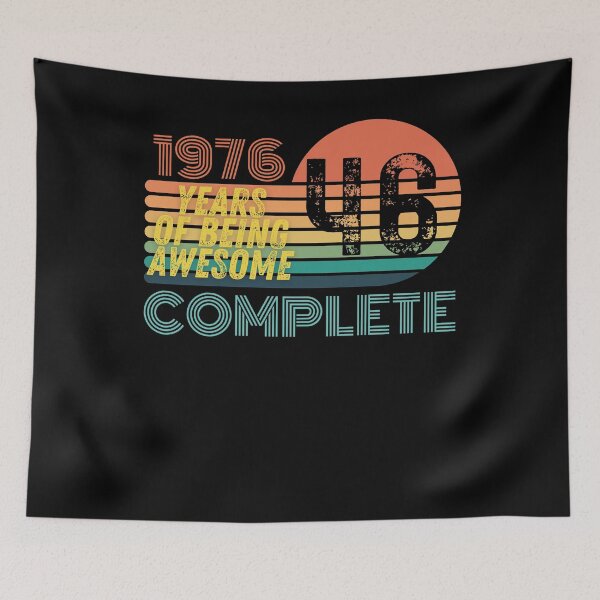 Item preview, 46 Year Old Birthday Gift Level 1976 designed and sold by UniqueBPresent.