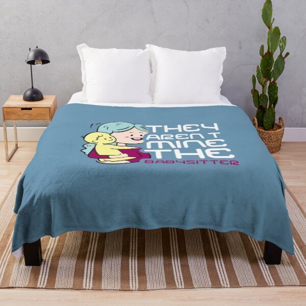 Item preview, They Aren't Mine The Babysitter, Typography, Babysitter kids, beautiful babysitter, day care designed and sold by comeonyassine21.