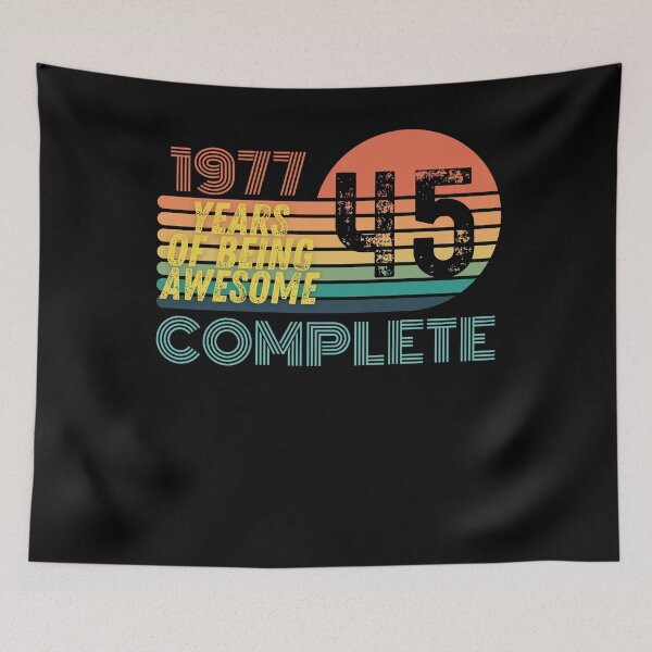 Item preview, 45 Year Old Birthday Gift Level 1977 designed and sold by UniqueBPresent.