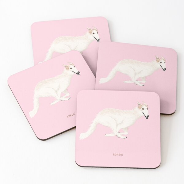Item preview, cute borzoi dog designed and sold by kuinif.