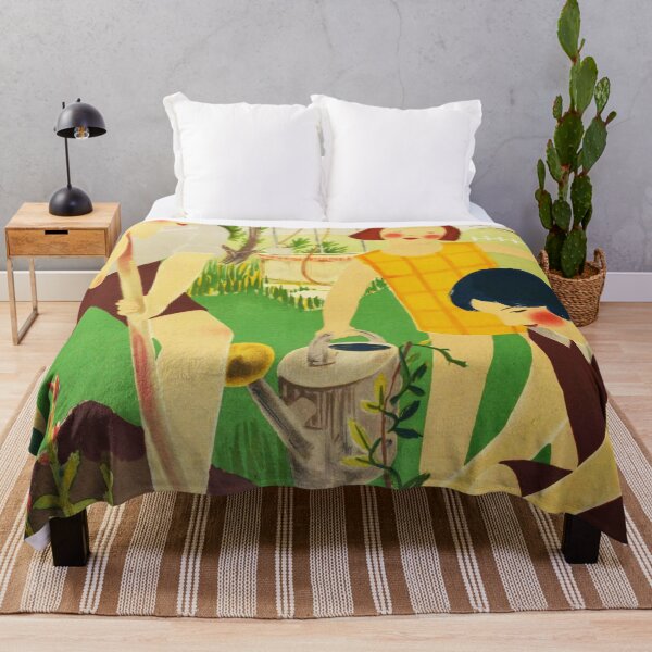 Item preview, Schoolchildren Gardening Art Concours DelEcole - Vintage Art designed and sold by RickE.