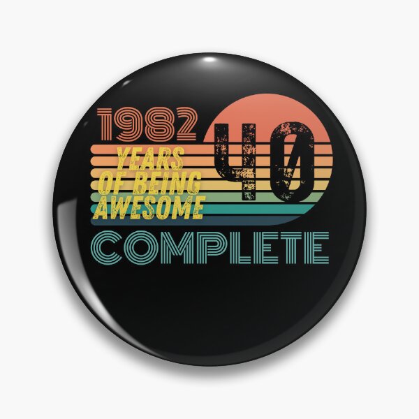 Item preview, 40 Year Old Birthday Gift Level 1982 designed and sold by UniqueBPresent.