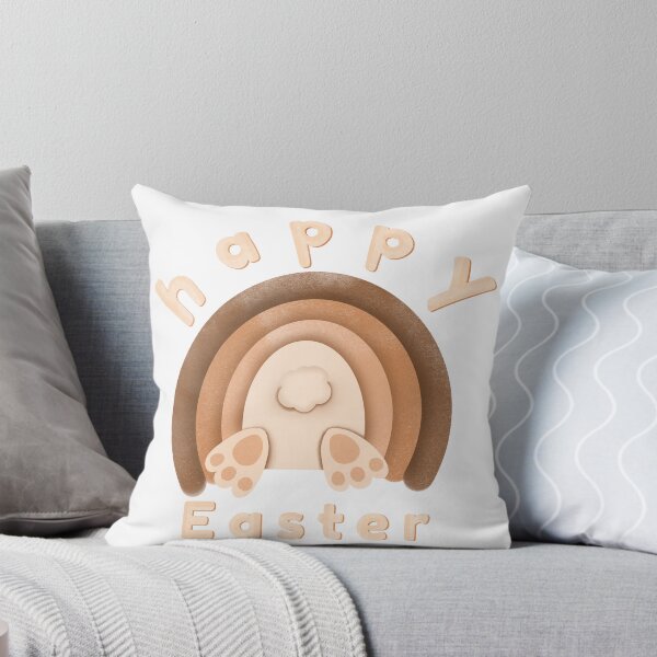 Item preview, Happy easter rainbow bunny designed and sold by -LemonTee-.