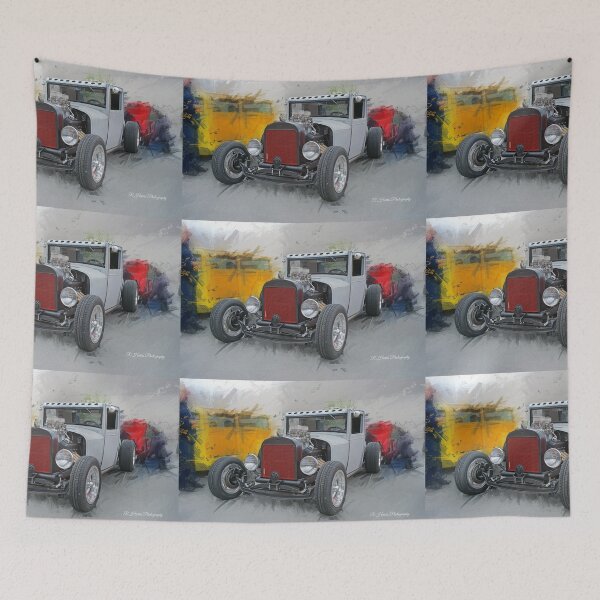 Item preview, Old Grey Rat Rod Photo Abstract designed and sold by rharrisphotos.