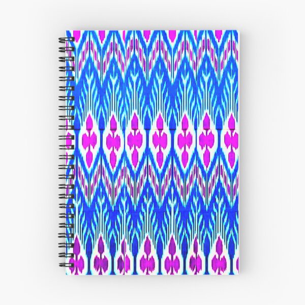 Item preview, Beautiful flower Uzbek ikat patterns designed and sold by LeFabriqueOuz.
