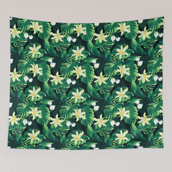Item preview, Tropical lush floral designed and sold by AdamFahey.