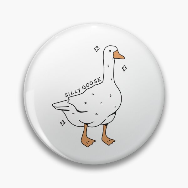 Item preview, 'Silly Goose' Illustration designed and sold by bloemsgallery.