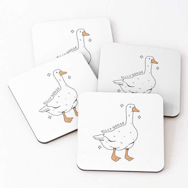 Item preview, 'Silly Goose' Illustration designed and sold by bloemsgallery.