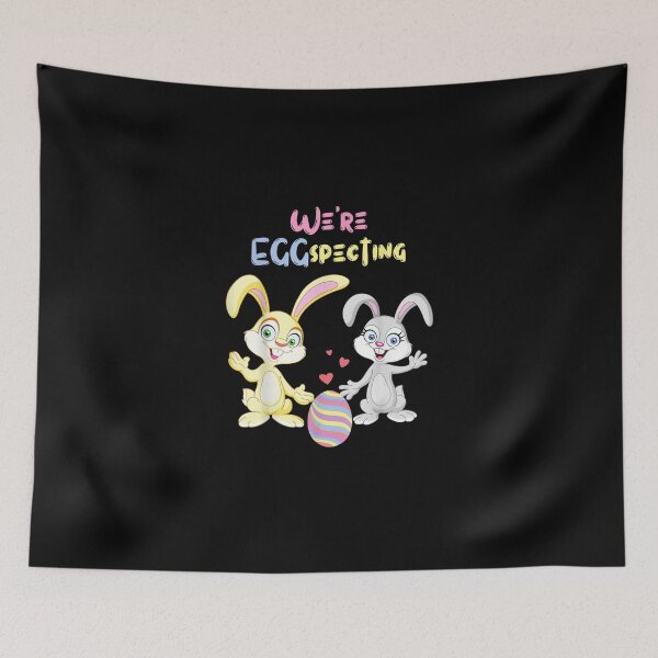 Item preview, We're Eggspecting Easter Expecting Pregnancy Announcement designed and sold by RobertVandivier.