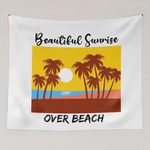 Item preview, Beautiful Sunrise Over Beach  designed and sold by Designhub14.