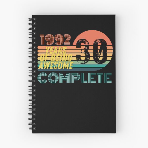 Item preview, 30 Year Old Birthday Gift Level 1992 designed and sold by UniqueBPresent.