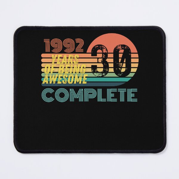 Item preview, 30 Year Old Birthday Gift Level 1992 designed and sold by UniqueBPresent.