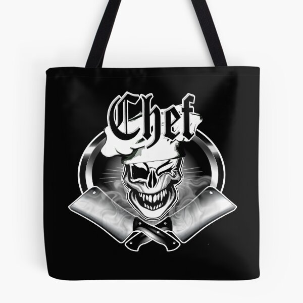 Item preview, Winking Chef Skull and Crossed Cleavers 7 designed and sold by sdesiata.