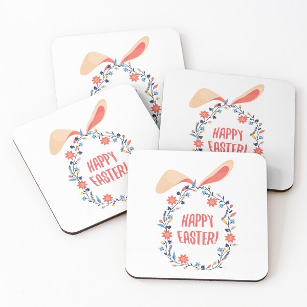 Item preview, Cute happy easter egg with bunny ears designed and sold by -LemonTee-.