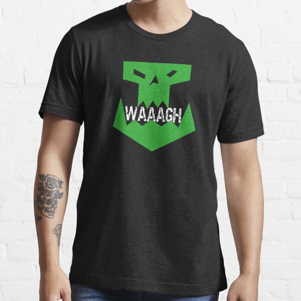 Warhammer 40k - Ork Teef mangeant Waaagh T-shirt essentiel