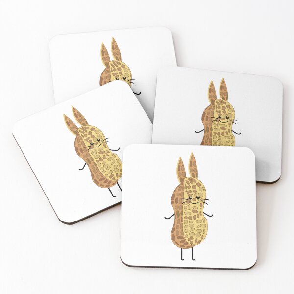 Item preview, Funny peanut as a bunny designed and sold by spontania.