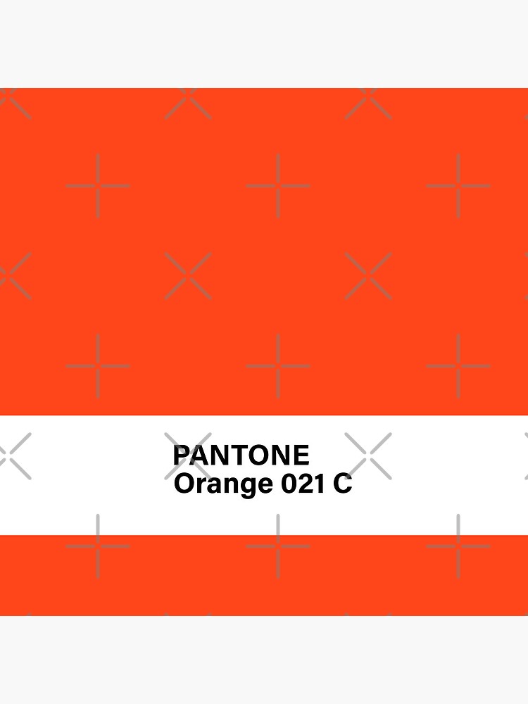 pantone Orange 021 C Pin for Sale by princessmi-com