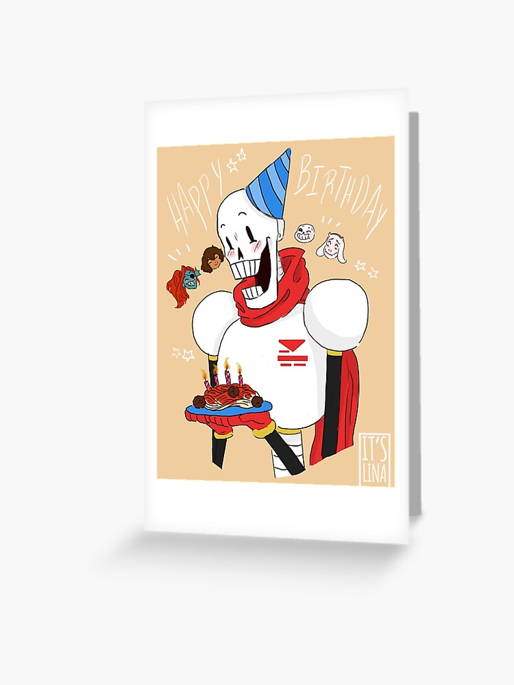 Happy birthday, Papy! : r/Undertale