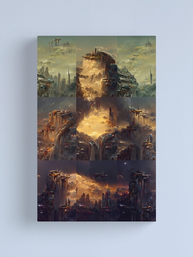 Alternate view of Desolate Civilisation: Collected Fragments Canvas Print