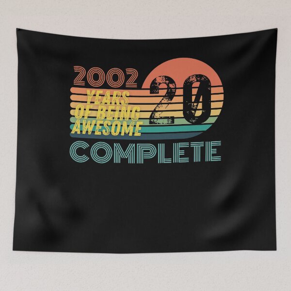Item preview, 20 Year Old Birthday Gift Level 2002 designed and sold by UniqueBPresent.