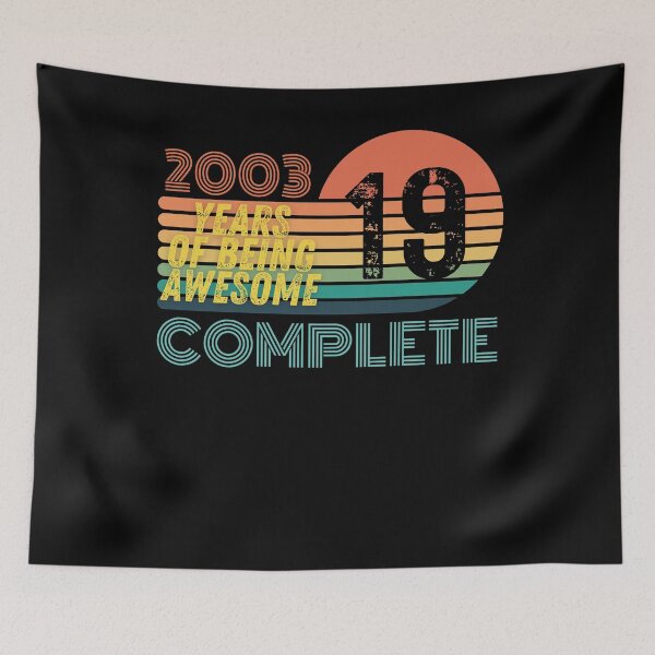 Item preview, 19 Year Old Birthday Gift Level 2003 designed and sold by UniqueBPresent.