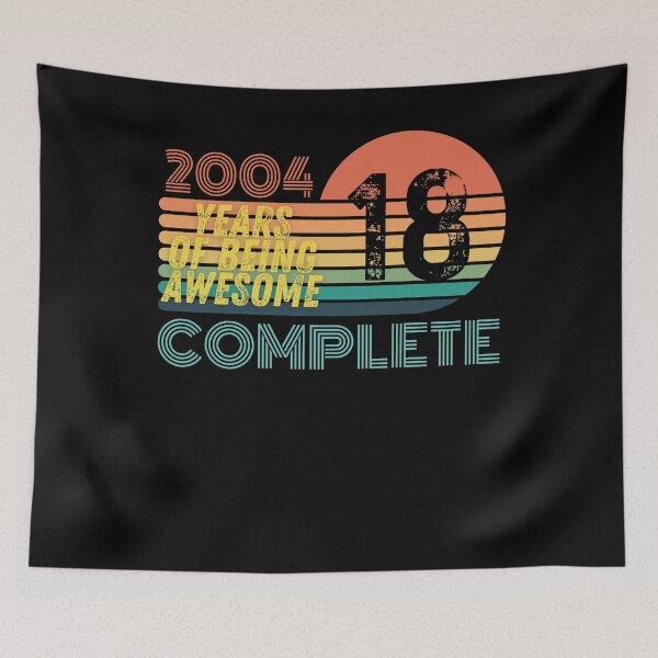 Item preview, 18 Year Old Birthday Gift Level 2004 designed and sold by UniqueBPresent.
