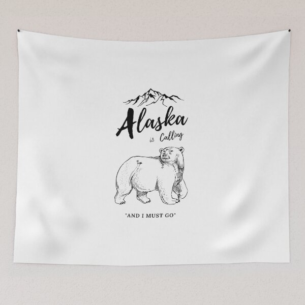 Item preview, Alaska is Calling and I Must Go shirt - Alaska Gift, Alaska Shirt, Vacation Shirt  designed and sold by NaNapolitano.