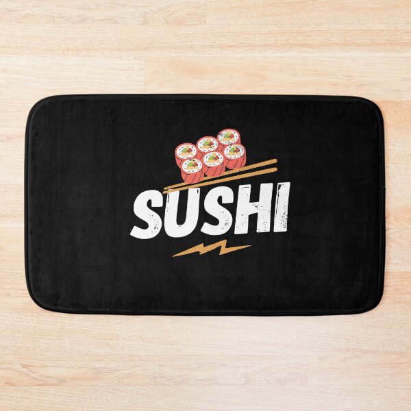Item preview, Sushi, funny gift, sushi rolls, Japanese sushi, fish designed and sold by rattob.