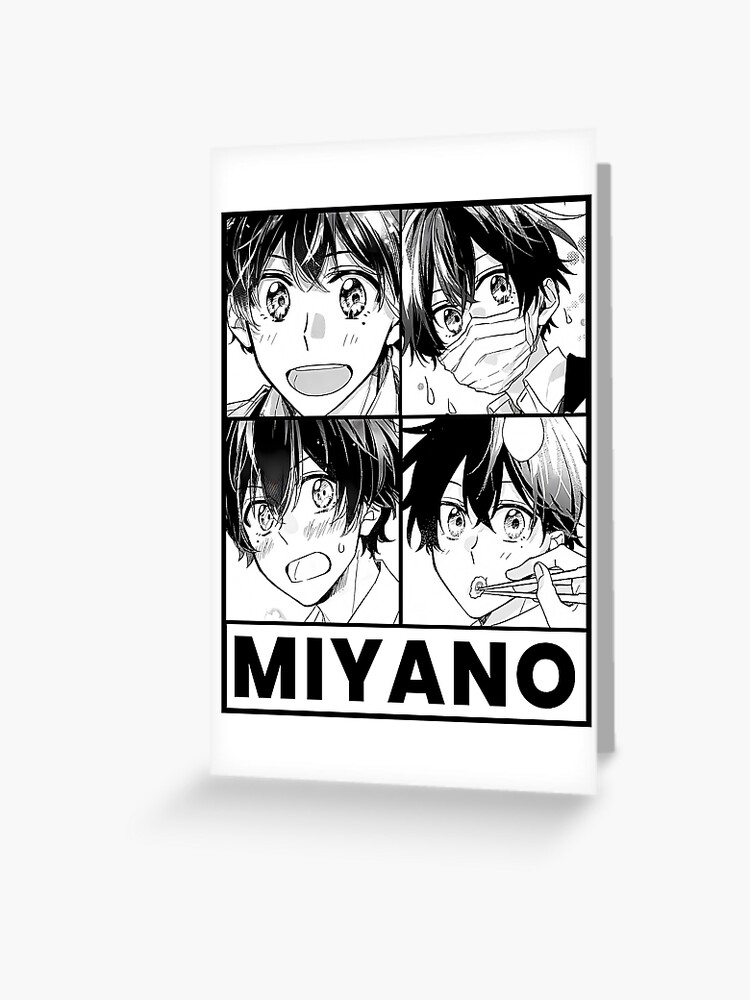 sasaki and miyano Manga Greeting Card for Sale by Nikhil Mehra