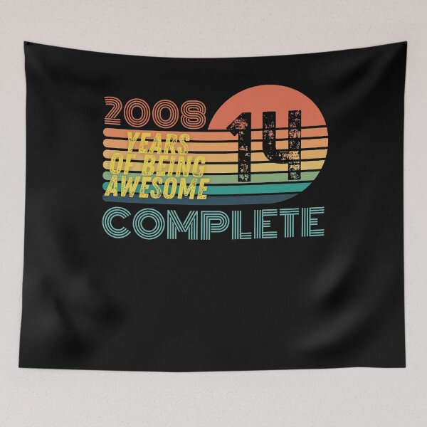 Item preview, 14 Year Old Birthday Gift Level 2008 designed and sold by UniqueBPresent.