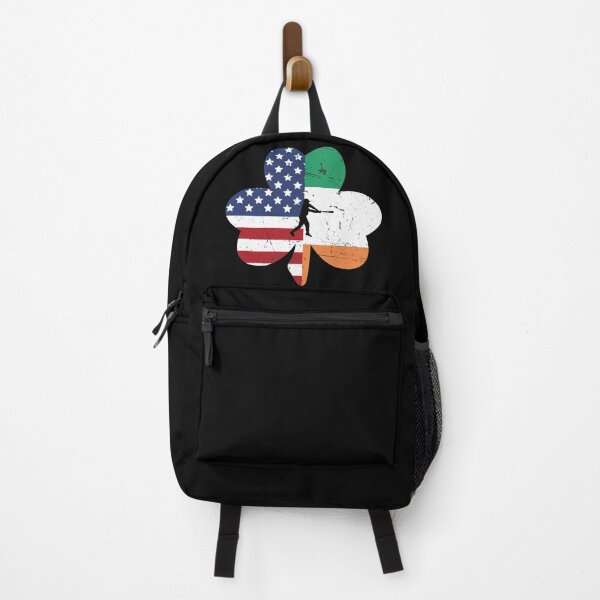 Item preview, Baseball shamrock clover with America and India designed and sold by Scopestor.