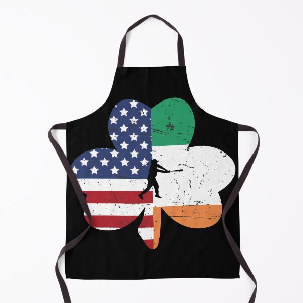 Item preview, Baseball shamrock clover with America and India designed and sold by Scopestor.