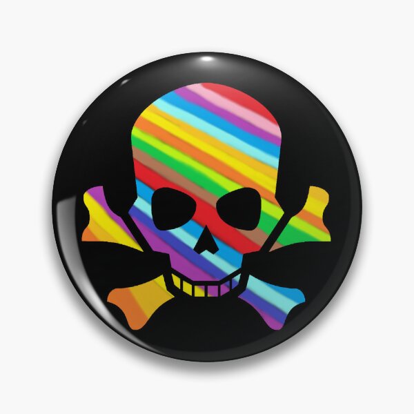 Item preview, Rainbow Cross Bones designed and sold by WinkyDoodle.