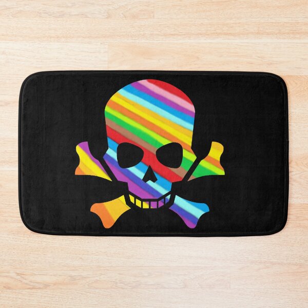 Item preview, Rainbow Cross Bones designed and sold by WinkyDoodle.