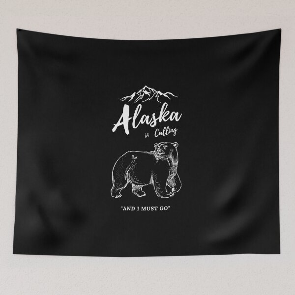 Item preview, Alaska is Calling and I Must Go shirt - Alaska Gift, Alaska Shirt, Vacation Shirt  designed and sold by NaNapolitano.