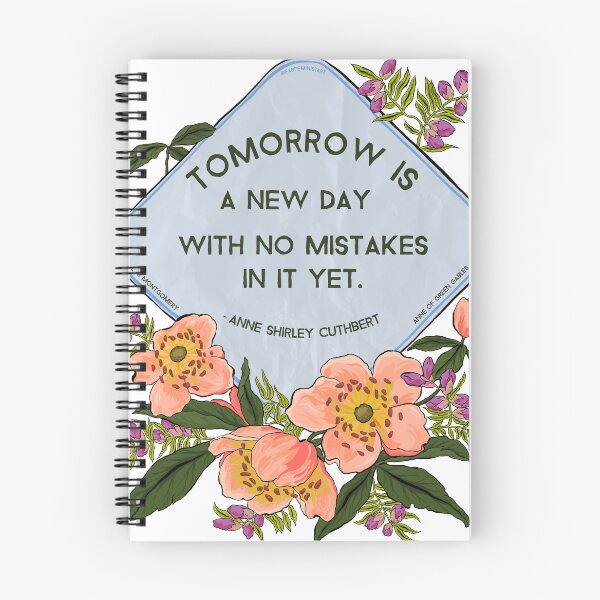 Item preview, Anne Of Green Gables: Tomorrow Is A New Day With No Mistakes In It Yet designed and sold by fabfeminist.