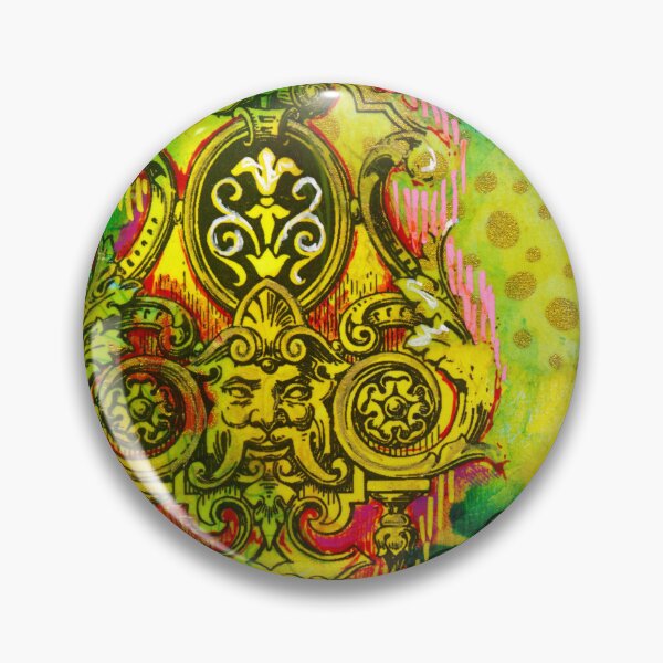 Item preview, Mascaron with Rosettes designed and sold by Nixpaints.