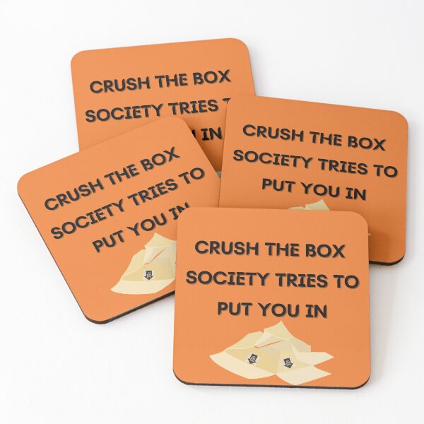 Item preview, Inspirational Crush the Box designed and sold by Write-to-Rebel.