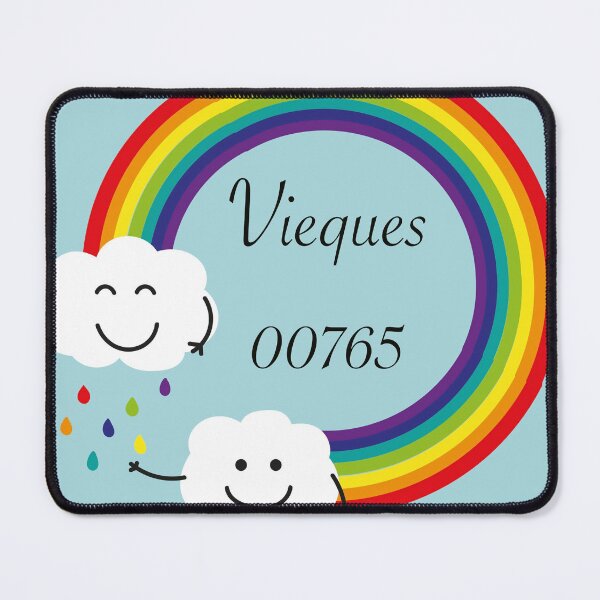 Item preview, Happy Vieques Rainbow designed and sold by Sticky Mango Studio.