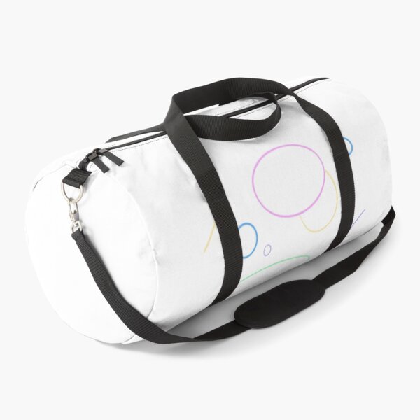 Colourfull artistic abstract scribbles Duffle Bag
