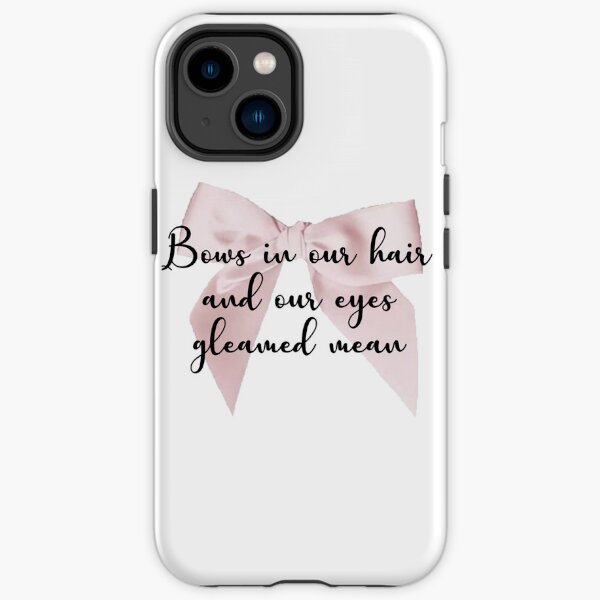 Des nœuds dans nos cheveux et nos yeux brillaient méchamment. Coque antichoc iPhone