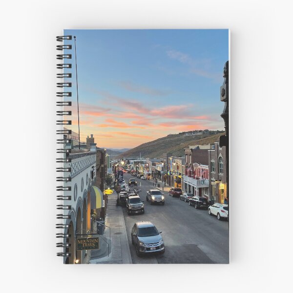 Item preview, Main Street Park City Sunset designed and sold by Claireandrewss.