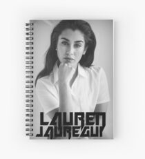 Cuaderno de espiral Lauren Black en negro