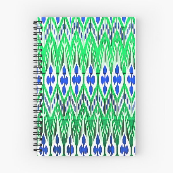Item preview, Beautiful flower Uzbek ikat patterns designed and sold by LeFabriqueOuz.