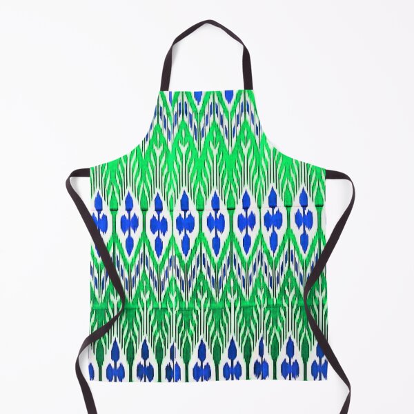 Item preview, Beautiful flower Uzbek ikat patterns designed and sold by LeFabriqueOuz.