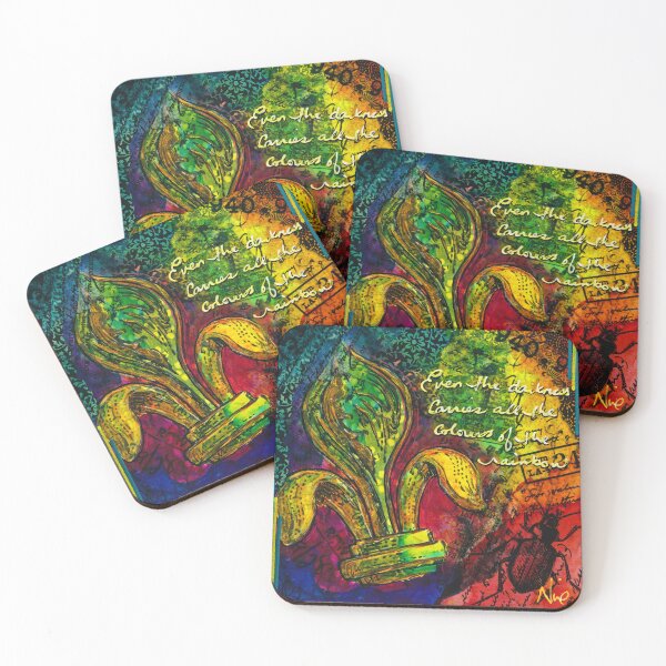 Item preview, Even the Dark has Rainbows designed and sold by Nixpaints.