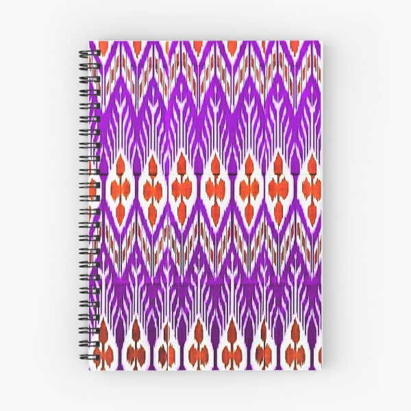 Item preview, Beautiful flower Uzbek ikat patterns designed and sold by LeFabriqueOuz.