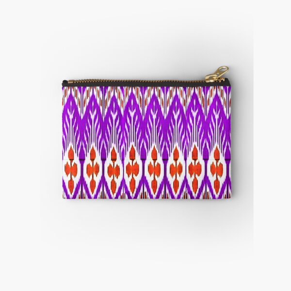 Item preview, Beautiful flower Uzbek ikat patterns designed and sold by LeFabriqueOuz.