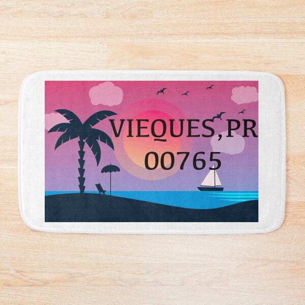 Item preview, Vieques Beach designed and sold by Sticky Mango Studio.