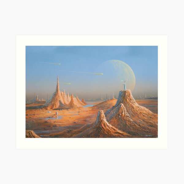 We have visitors Art Print